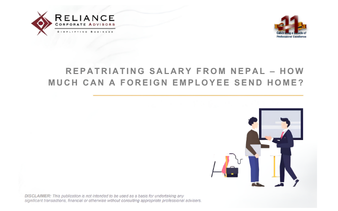 Repatriating Salary from Nepal How Much Can a Foreign Employee Send Home?