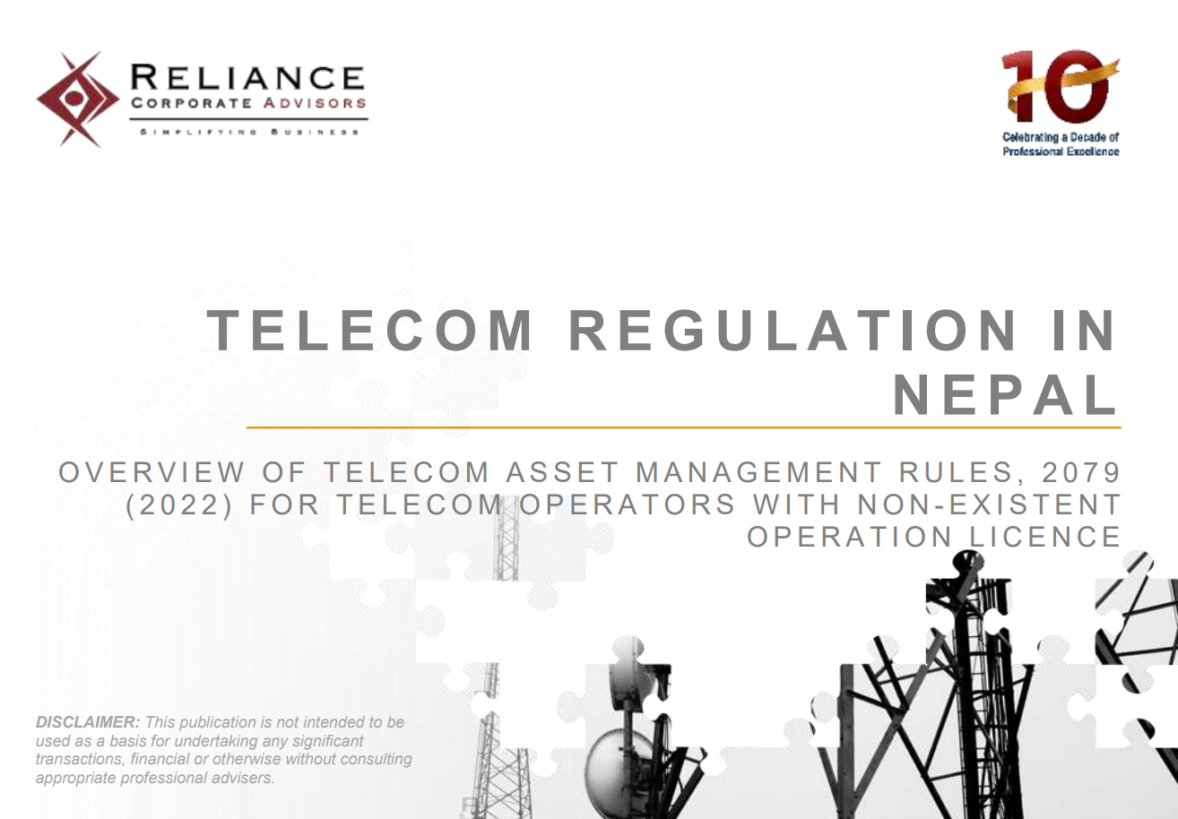 Telecom Regulation in Nepal